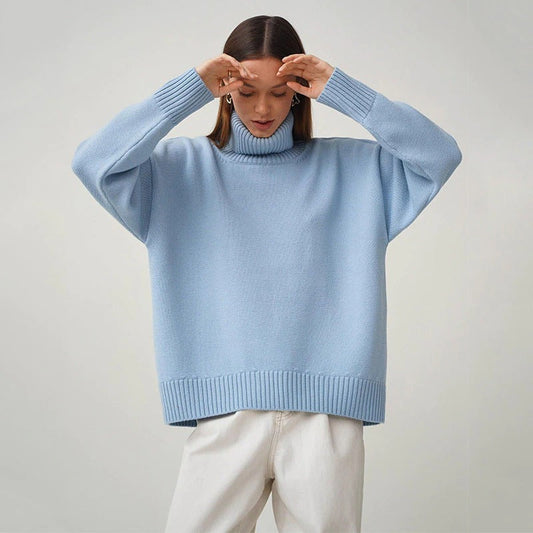 Polly | Oversized Turtleneck For Women