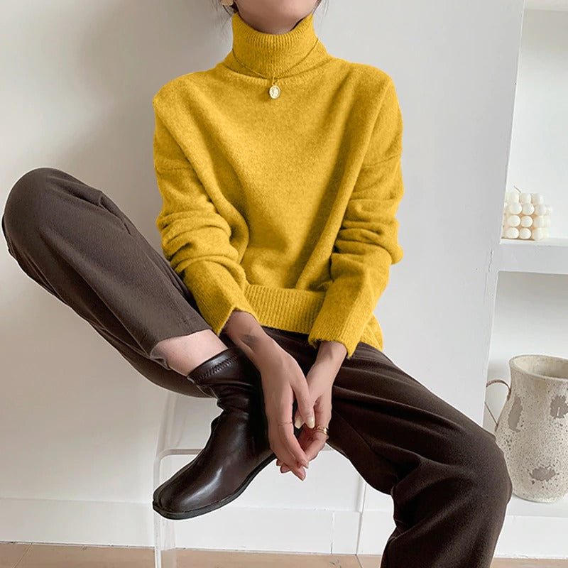 Polly | Oversized Turtleneck For Women