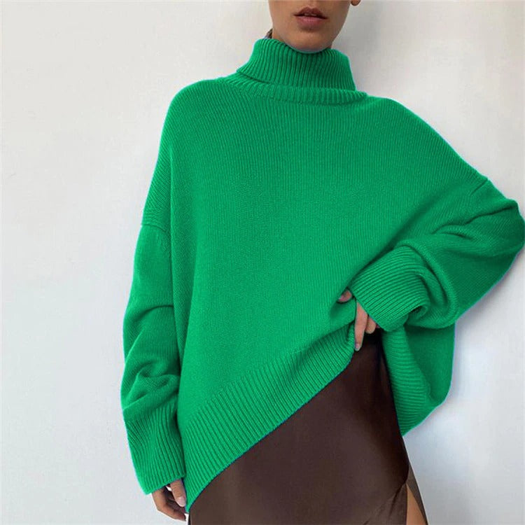 Polly | Oversized Turtleneck For Women