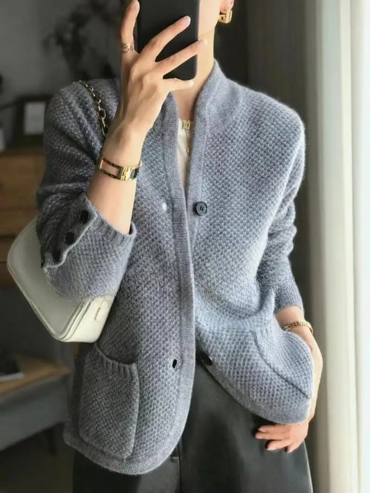 Caren | Wool Elegant Women's Cardigan