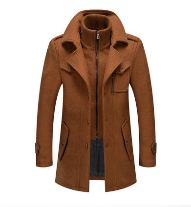 Gavin | Chic Long Winter Coat For Men