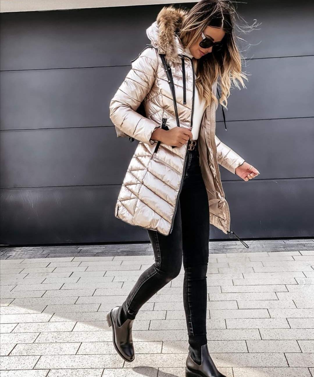 Elegant Waterproof Winter Coat For Women