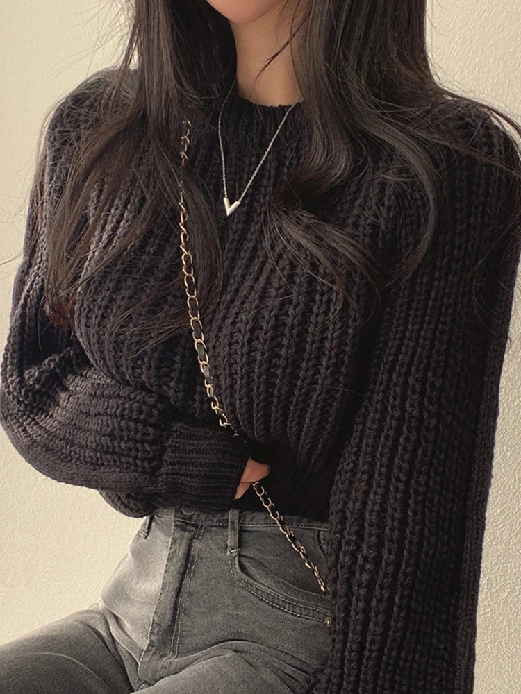 Jade | Stylish Vintage Knitted Sweater