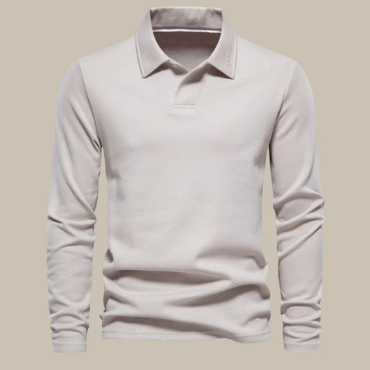 Arthur | Stylish Long-Sleeved Polo Shirt