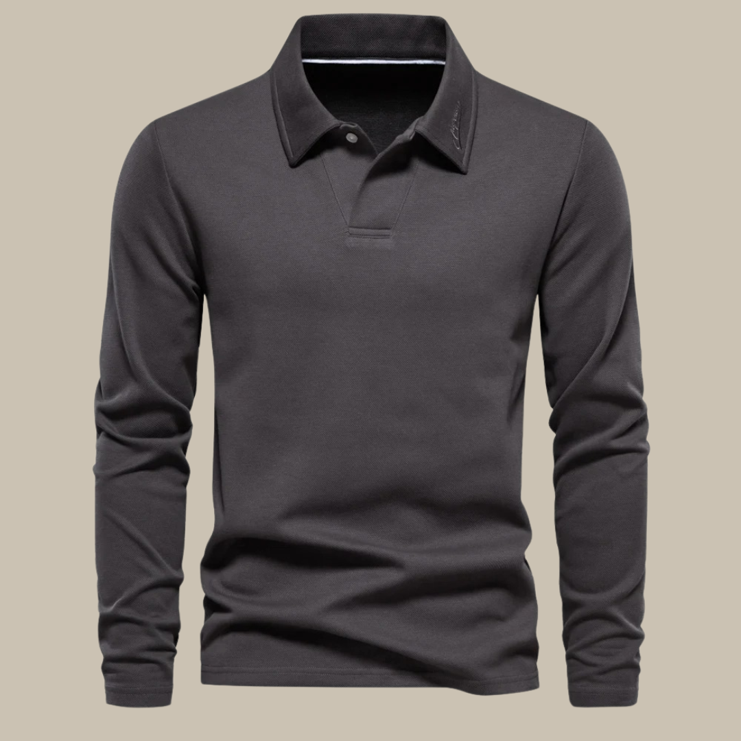 Arthur | Stylish Long-Sleeved Polo Shirt