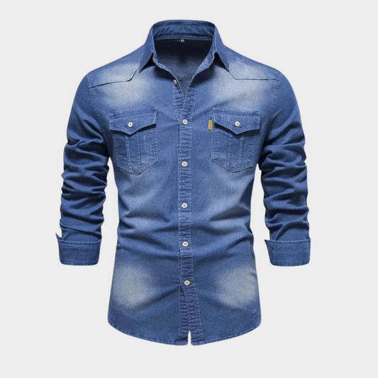 Dave | Casual Denim Shirt