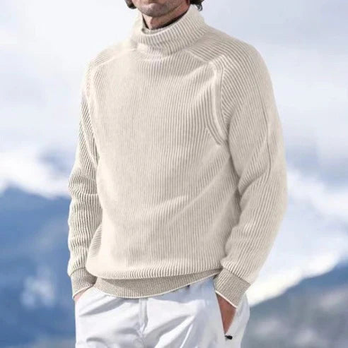 Gavin | Stylish Corduroy Turtleneck