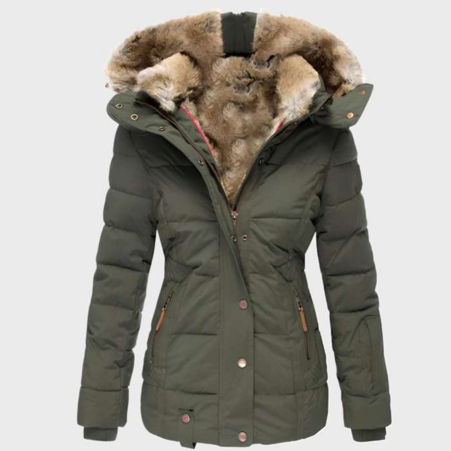 Nori | Warm Lined Winter Coat For Women