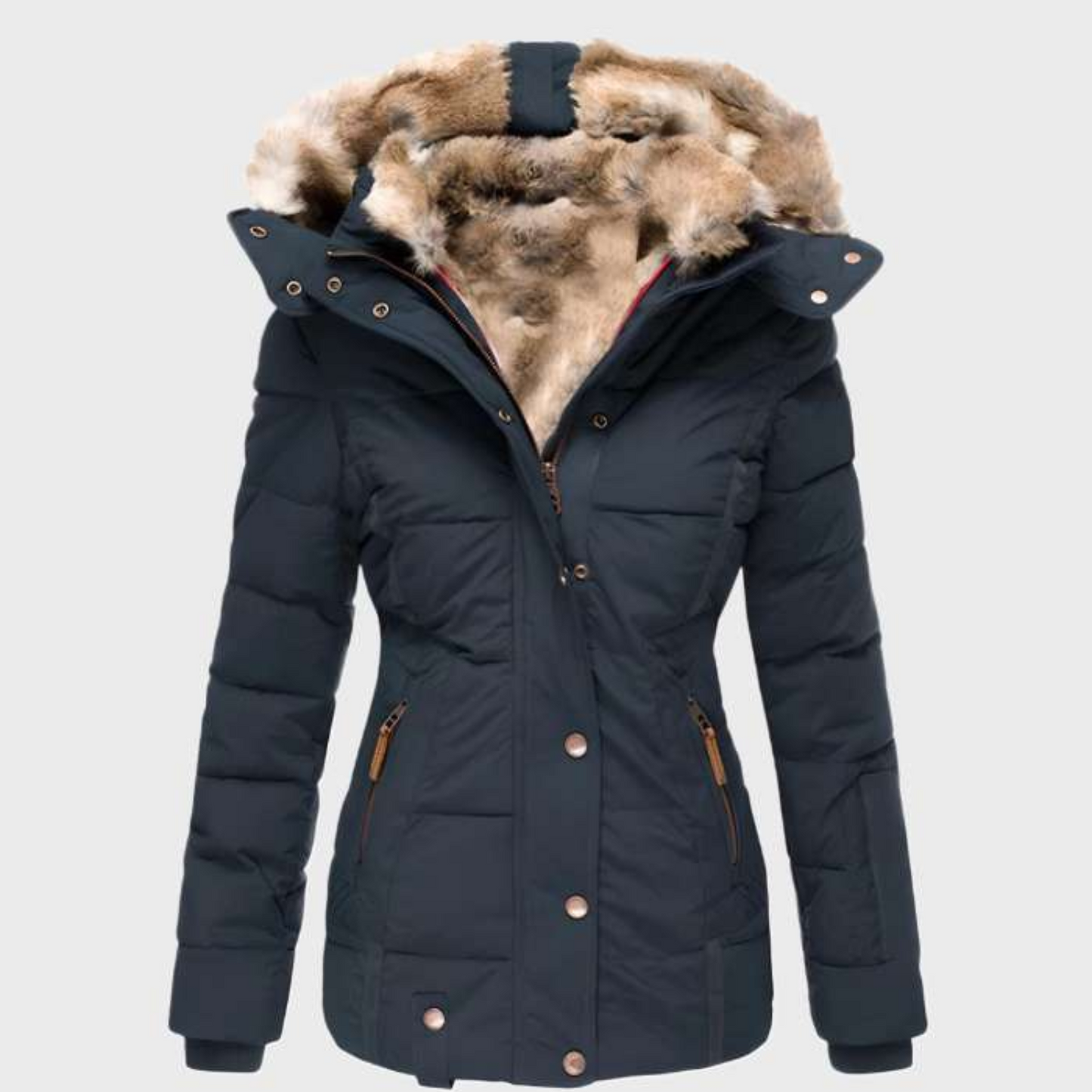 Nori | Warm Lined Winter Coat For Women