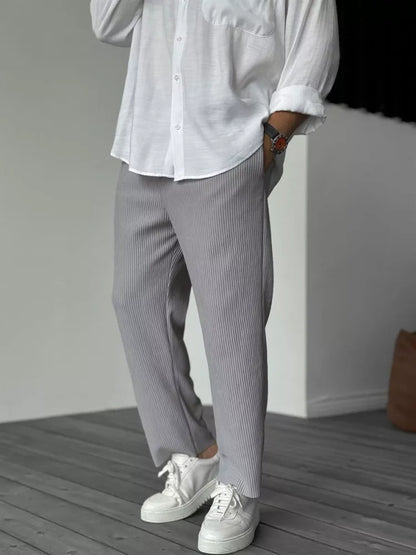 Adam | Ribbed Corduroy Trousers