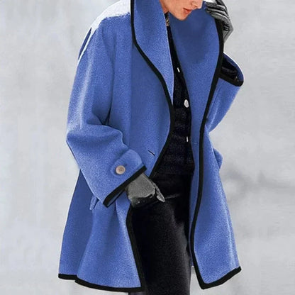 Amy | Fleece Coat With Large Collar