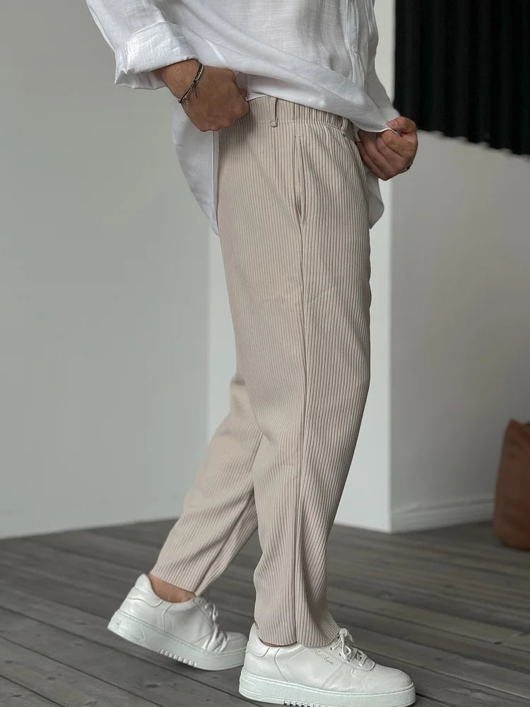 Adam | Ribbed Corduroy Trousers