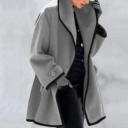 Amy | Fleece Coat With Large Collar