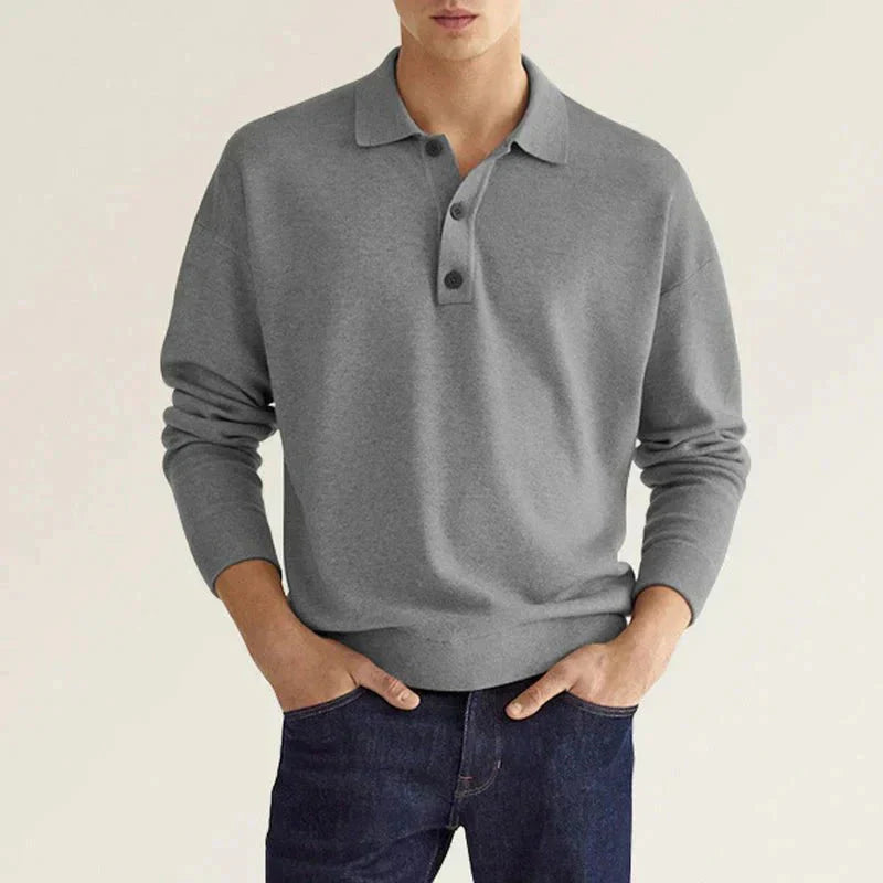 Moses | Stylish Polo Neck Sweater