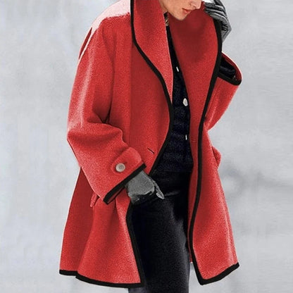 Amy | Fleece Coat With Large Collar