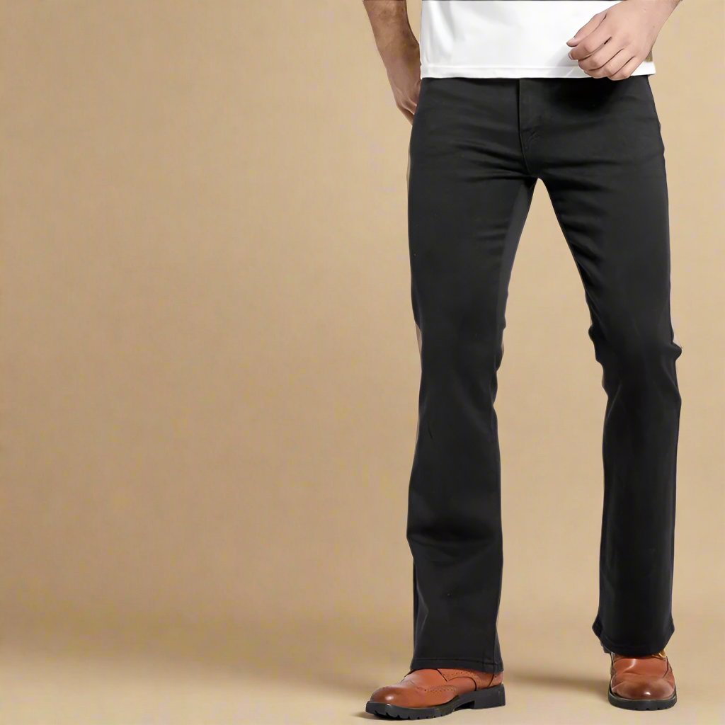 Thom | Casual Flared Jeans With Stretch For Men