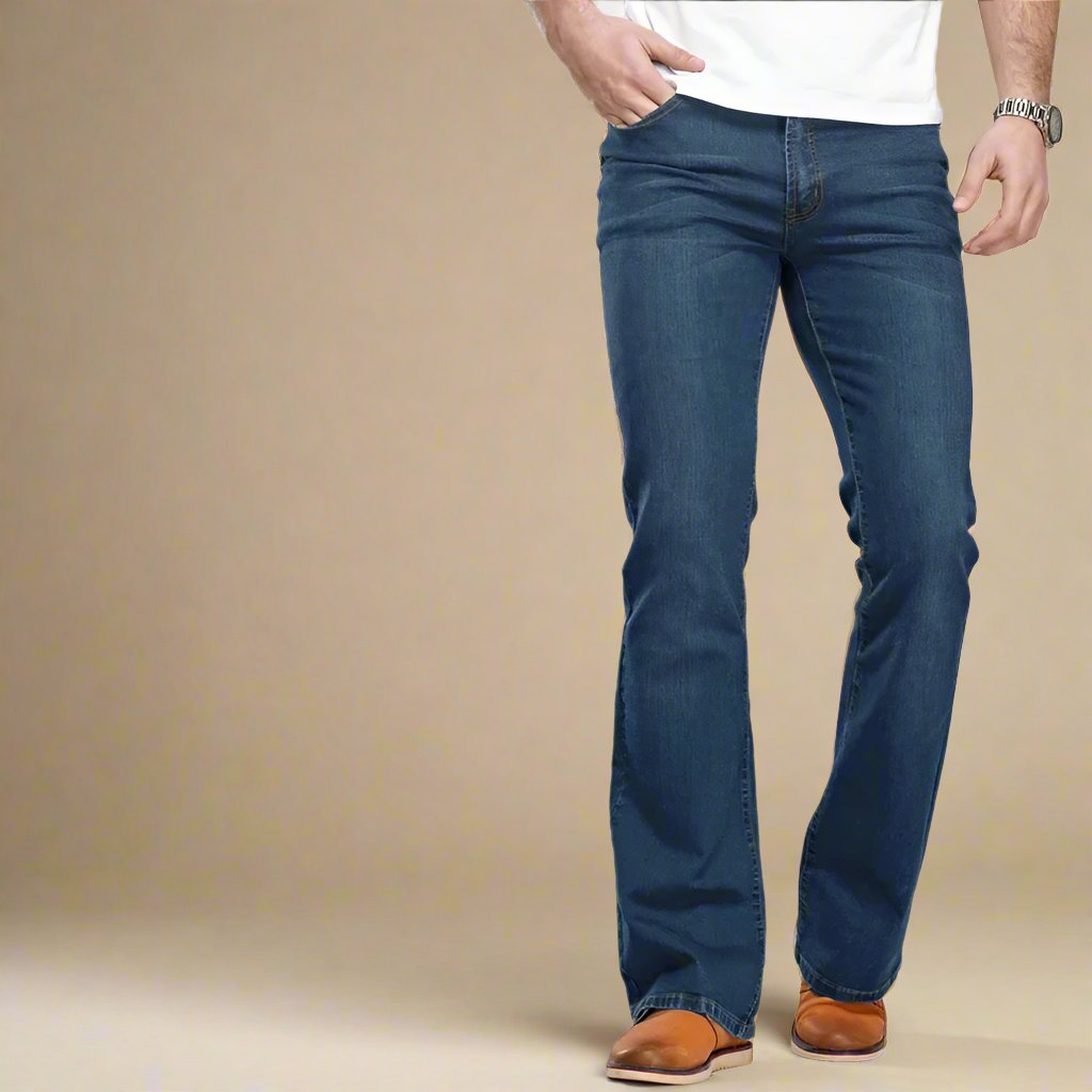 Thom | Casual Flared Jeans With Stretch For Men