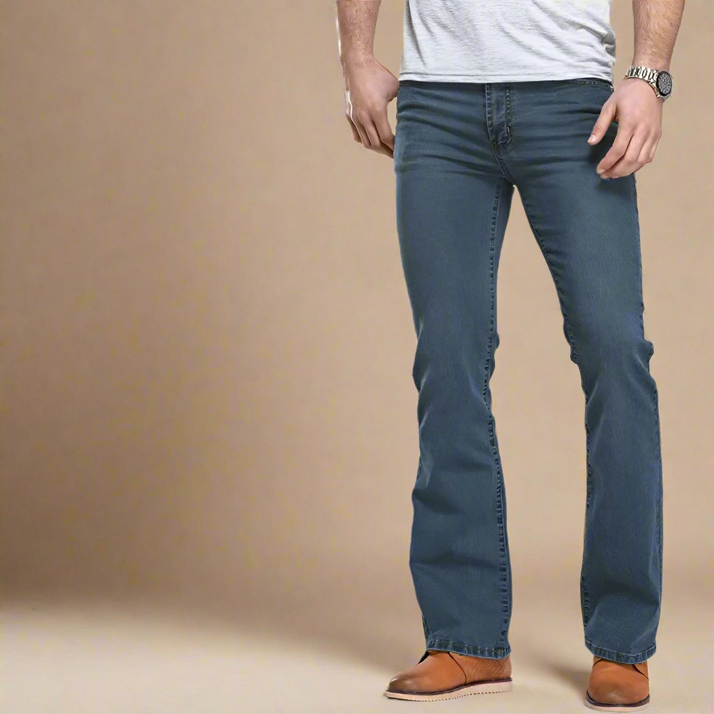 Thom | Casual Flared Jeans With Stretch For Men