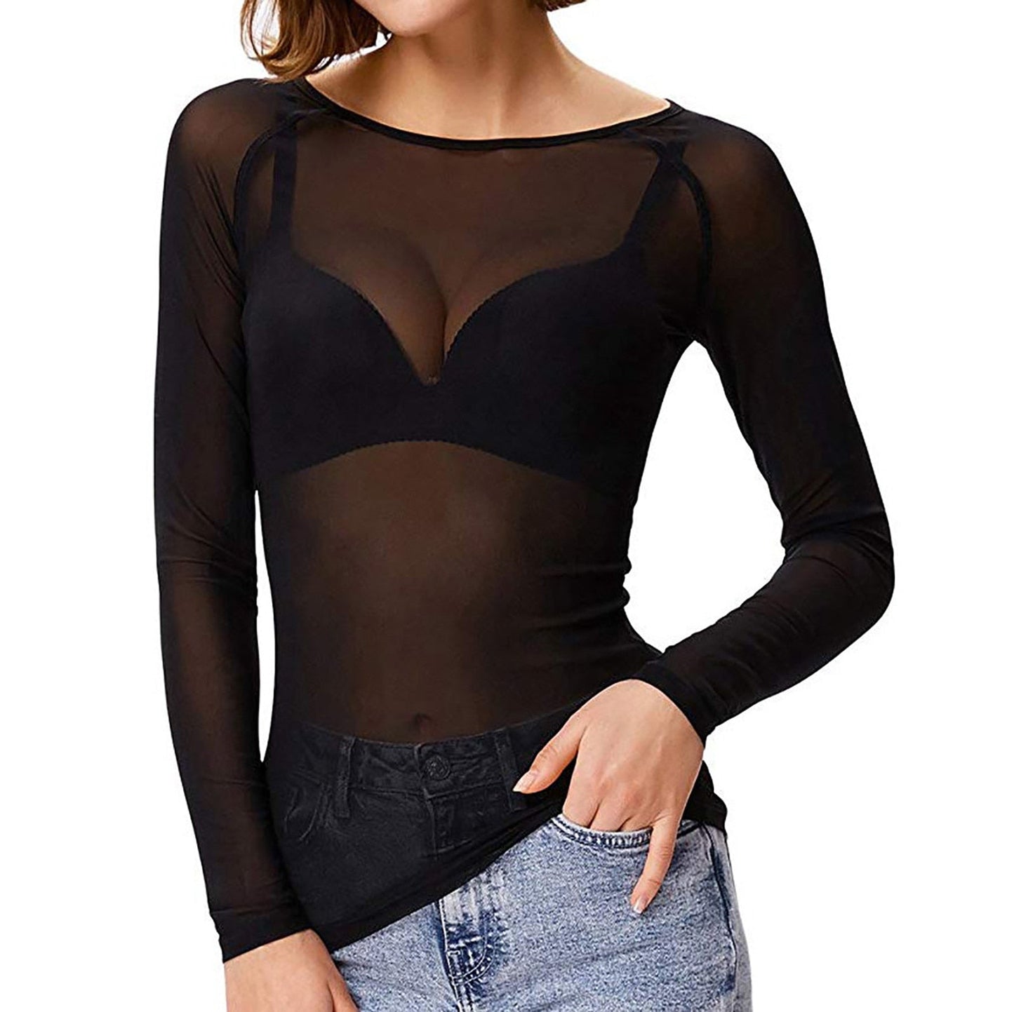 Jessica | Women's Elegant Mesh Top