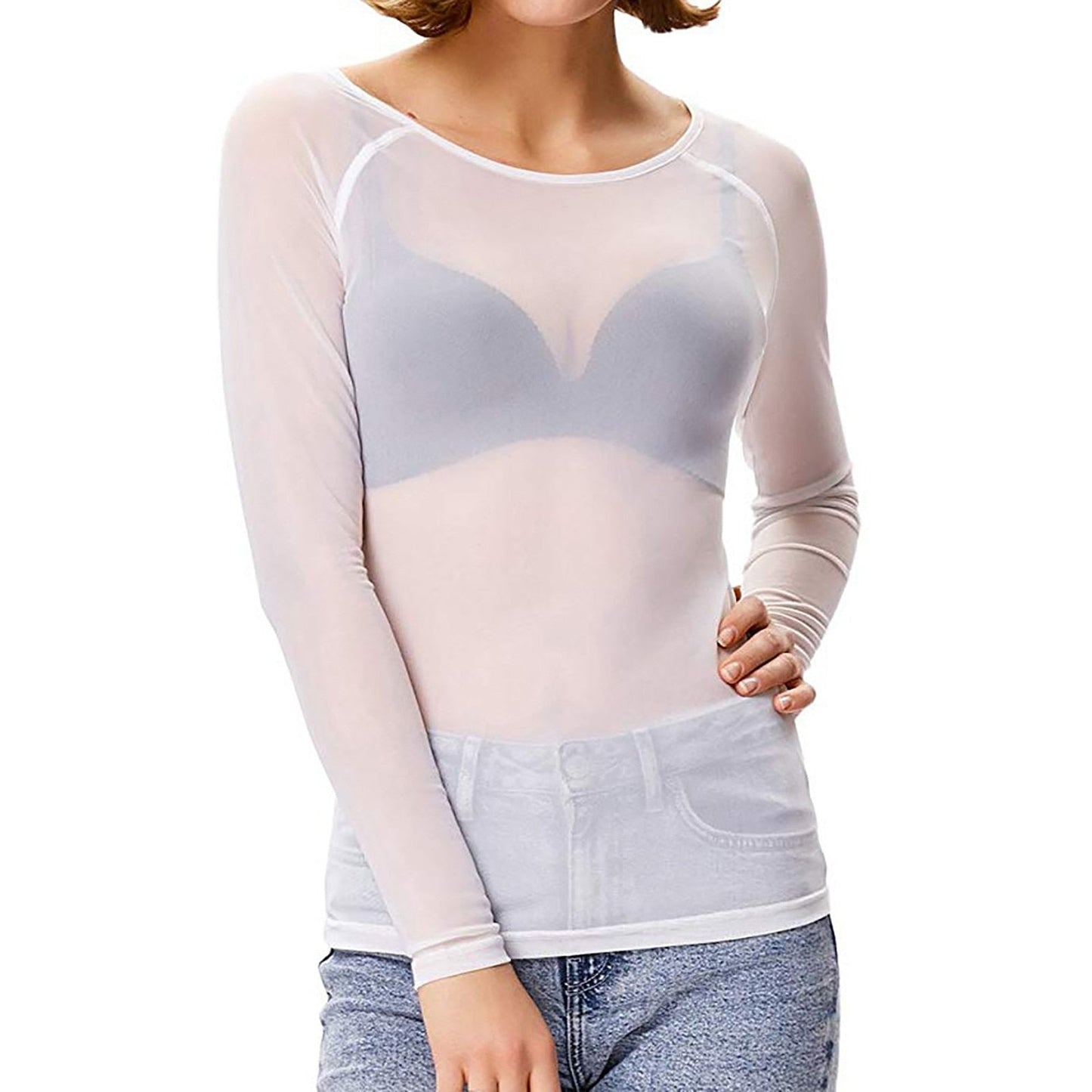 Jessica | Women's Elegant Mesh Top